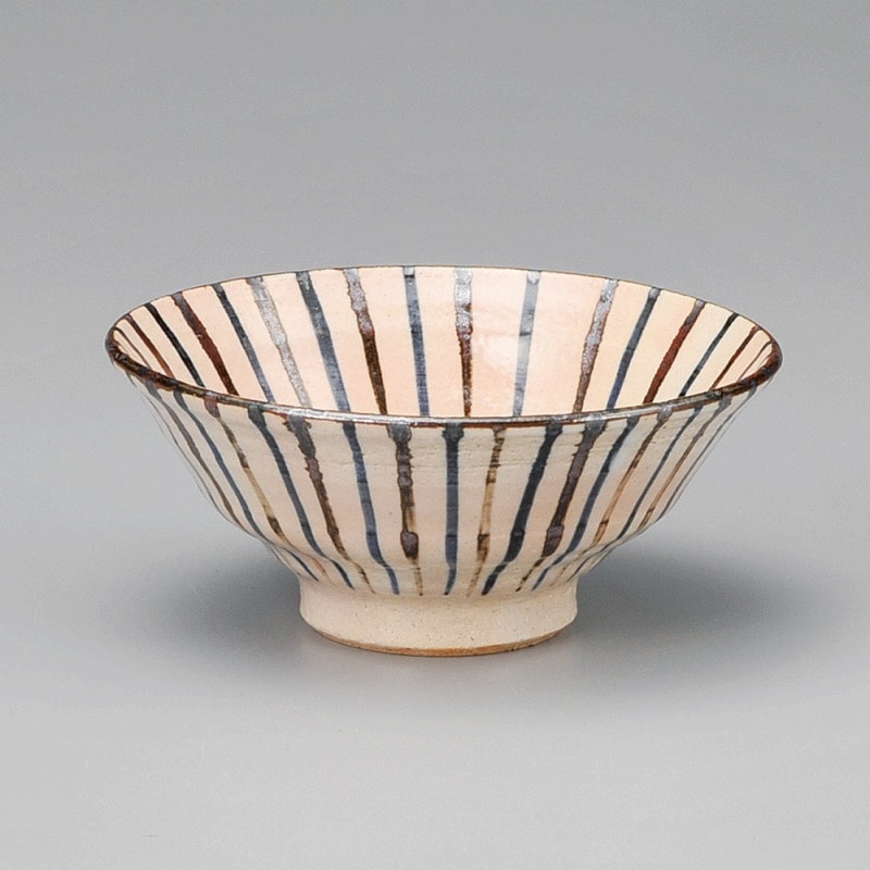 金正陶器 ゴス十草飯碗(小)(手造り) 1個(ご注文単位1個)【直送品】