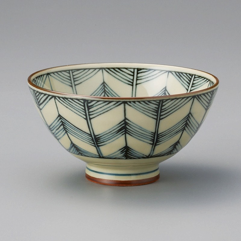 金正陶器 矢羽根大平 1個（ご注文単位1個）【直送品】