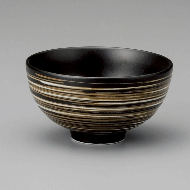 金正陶器 雪の舞ﾘｯﾌﾟﾙ茶碗 1個（ご注文単位1個）【直送品】