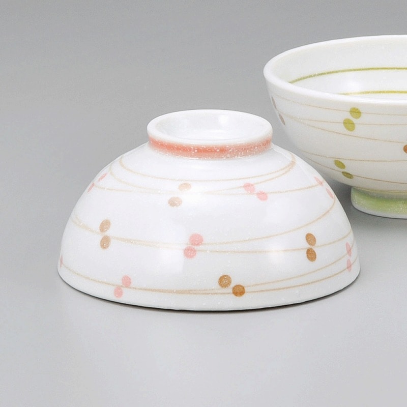 金正陶器 軽量清流水玉ピンク中平 1個(ご注文単位1個)【直送品】