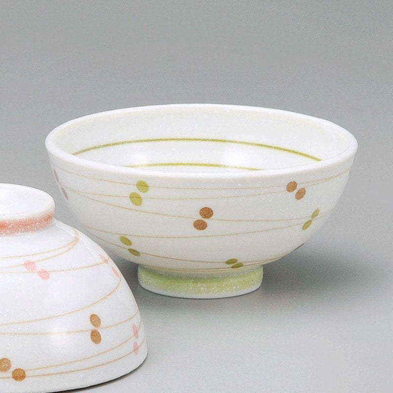 金正陶器 軽量清流水玉グリーン中平 1個(ご注文単位1個)【直送品】