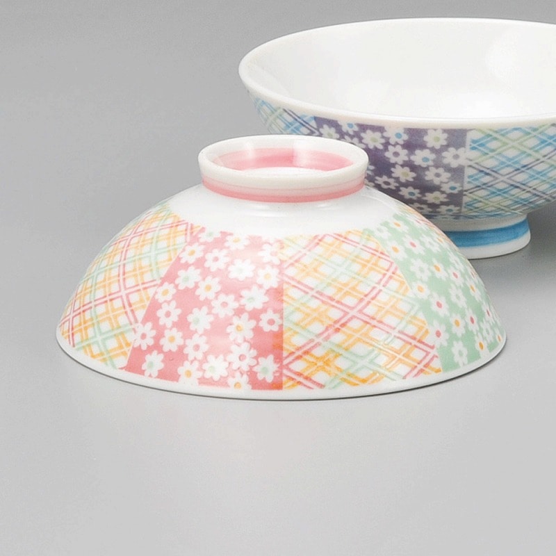 金正陶器 友禅和紙赤茶碗 1個(ご注文単位1個)【直送品】