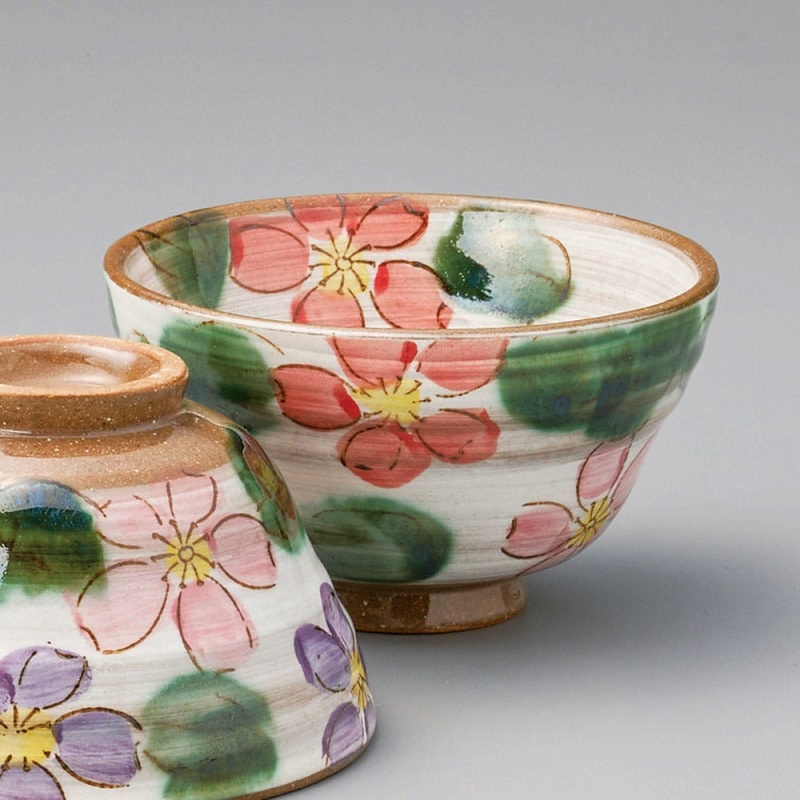 金正陶器 赤桜飯碗 1個(ご注文単位1個)【直送品】