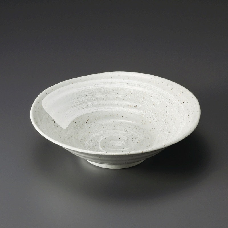 金正陶器 グリーン古染8.0麺鉢 1個(ご注文単位1個)【直送品】