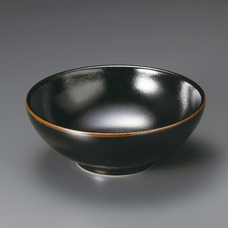 金正陶器 ゆず天目麺鉢 1個(ご注文単位1個)【直送品】