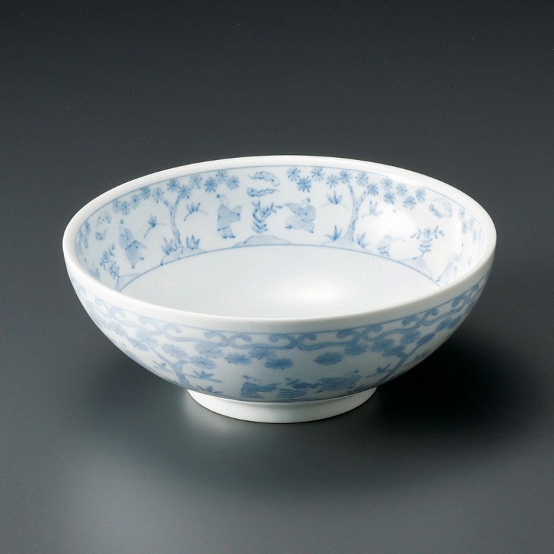 金正陶器 唐人 めん鉢 1個(ご注文単位1個)【直送品】