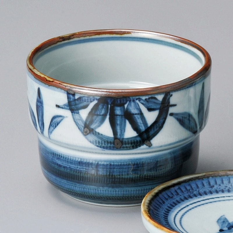 金正陶器 花紋そば千代口 1個（ご注文単位1個）【直送品】