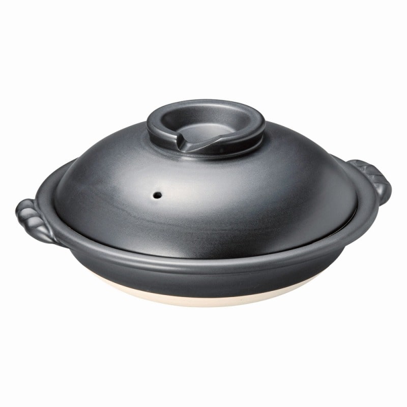 金正陶器 黒6号ｽｯﾎﾟﾝ鍋 1個（ご注文単位1個）【直送品】