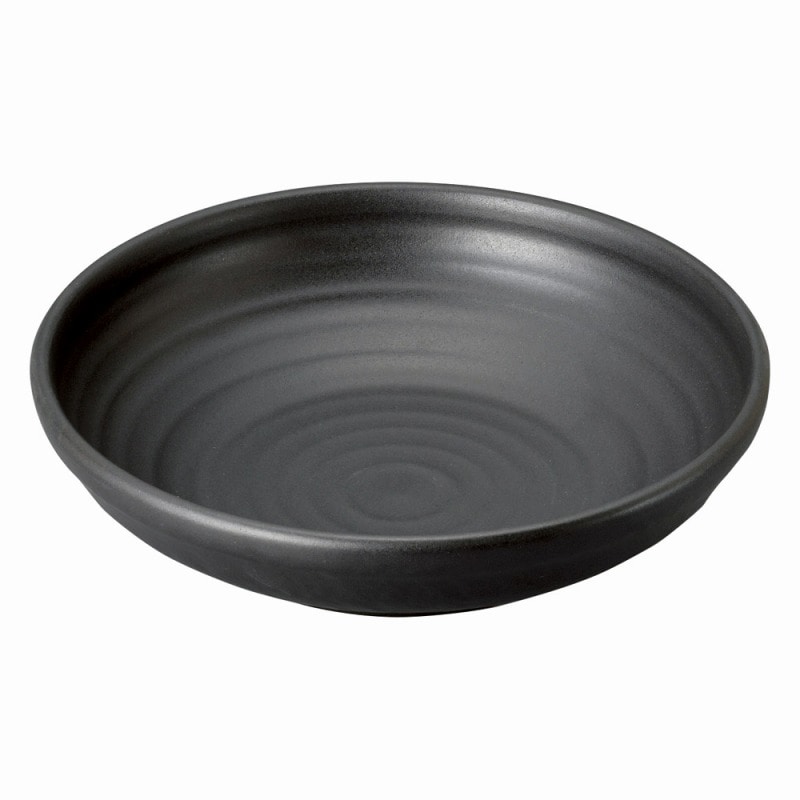 金正陶器 パエリアパン黒手なし10号 1個(ご注文単位1個)【直送品】