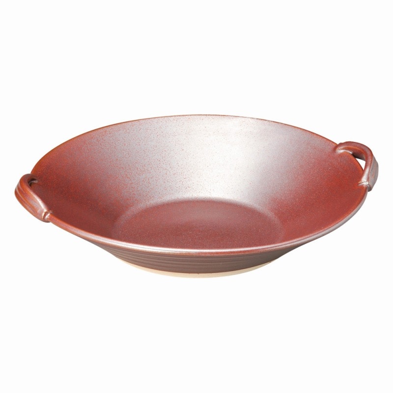 金正陶器 鉄砂8号パスタ&パエリア 1個(ご注文単位1個)【直送品】