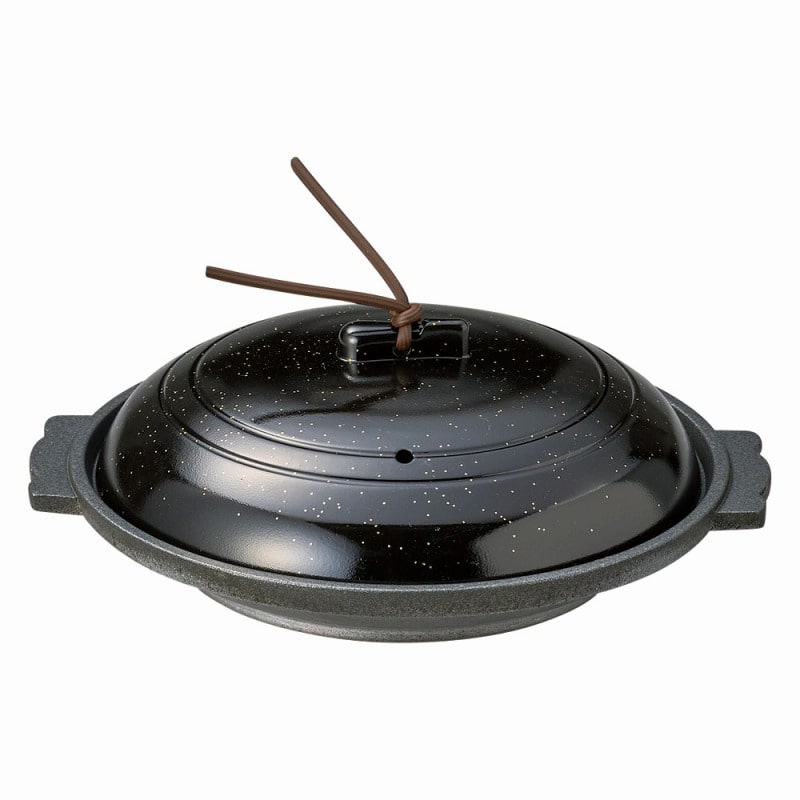 金正陶器 金ちらし16cm丸陶板浅(M11-726) 1個(ご注文単位1個)【直送品】