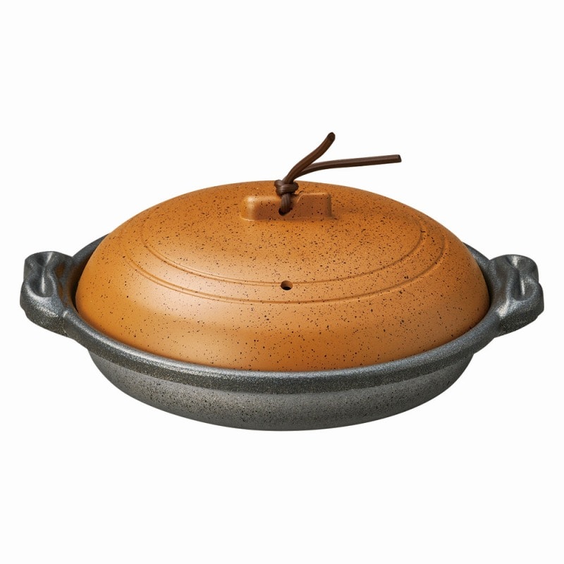 金正陶器 陶土庵16cm深陶板(M10-574) 1個(ご注文単位1個)【直送品】