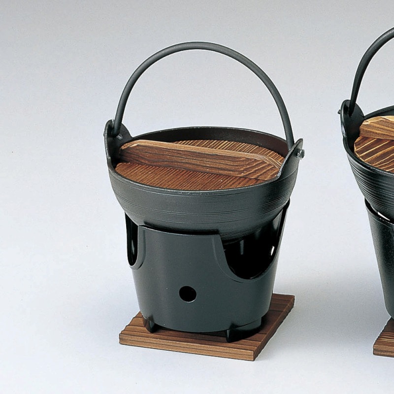 金正陶器 いろり鍋(フッ素加工)18 1個 ※いろり鍋単品のみ(ご注文単位1個)【直送品】