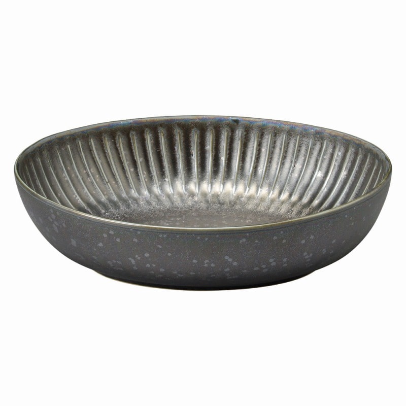 金正陶器 しのぎ虹彩20cmベーカー 1個(ご注文単位1個)【直送品】