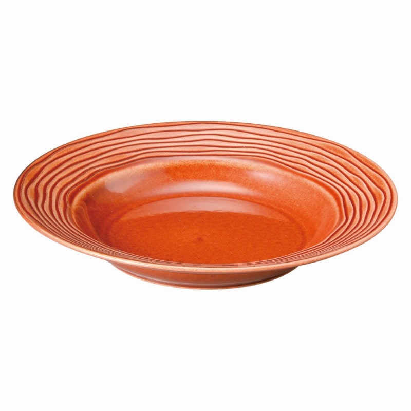金正陶器 ウォールナット25.5cmリムスープボウル 1個(ご注文単位1個)【直送品】