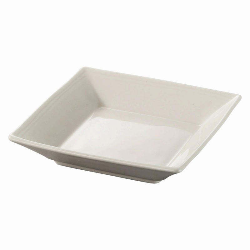 金正陶器 M2ホワイト角小皿 1個(ご注文単位1個)【直送品】