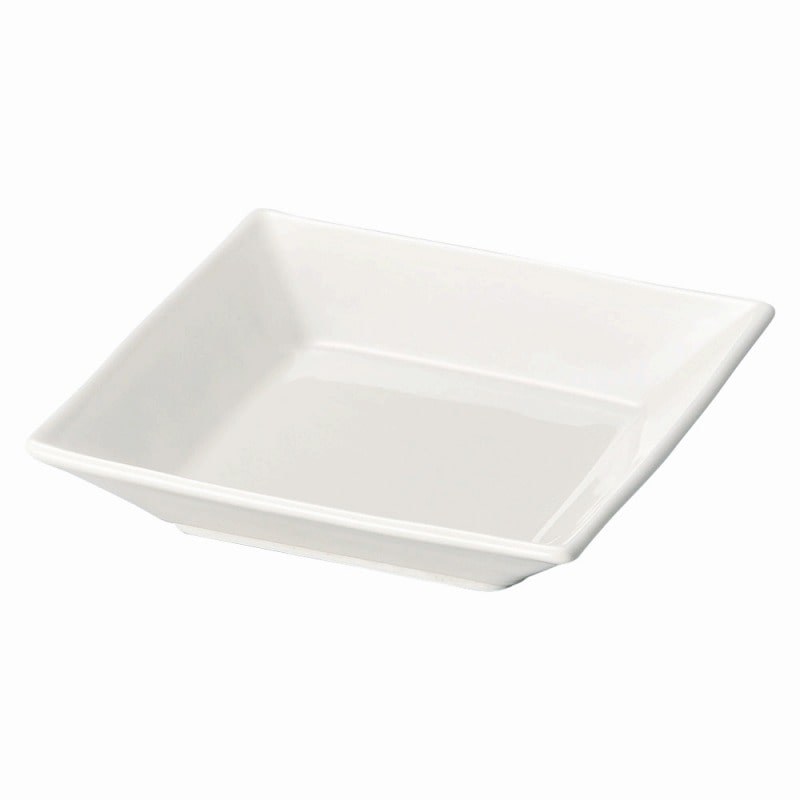金正陶器 M2ホワイト角大皿 1個(ご注文単位1個)【直送品】