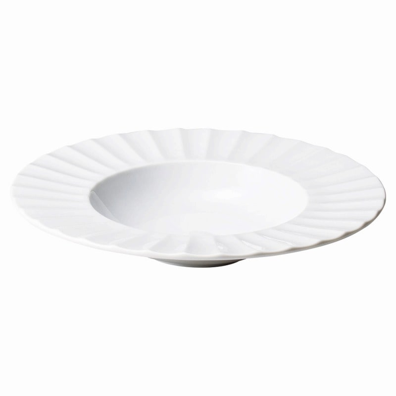 金正陶器 フルーテッド24cmスープ 1個(ご注文単位1個)【直送品】