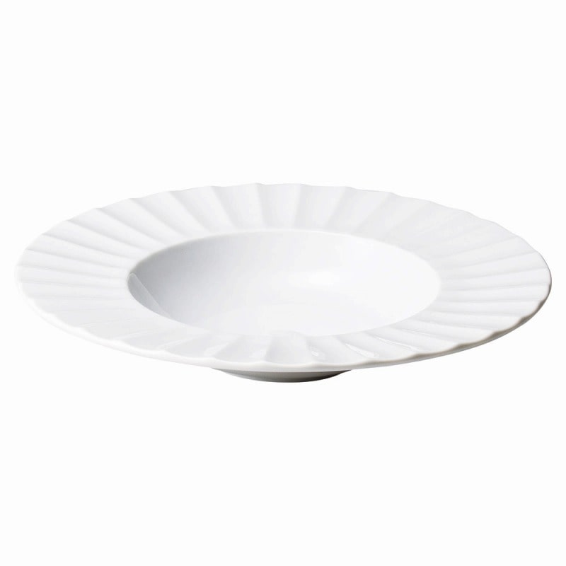 金正陶器 フルーテッド26cmスープ 1個(ご注文単位1個)【直送品】