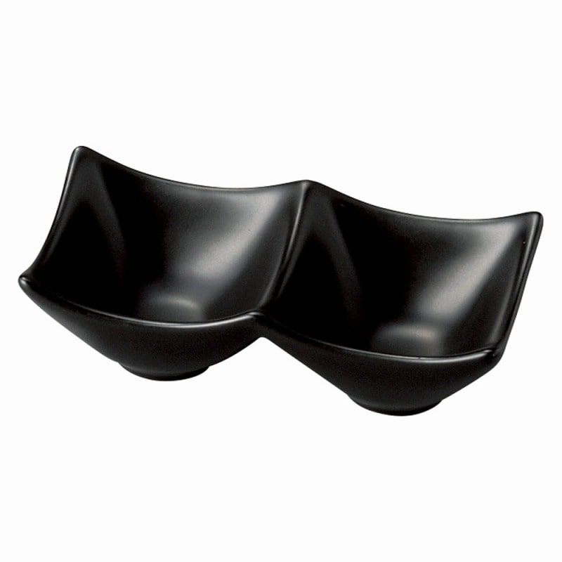 金正陶器 ｱｰﾊﾞﾝﾐﾆ角鉢2P/BK 1個（ご注文単位1個）【直送品】