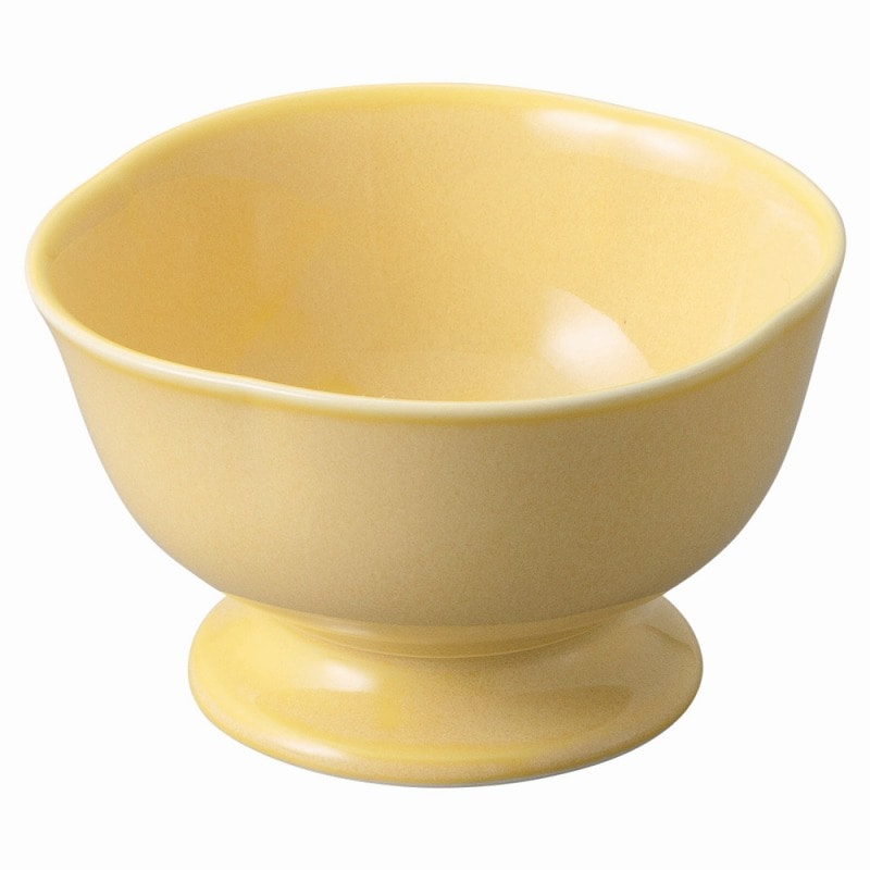金正陶器 ポテ ミモザイエローデザートボウル 1個(ご注文単位1個)【直送品】