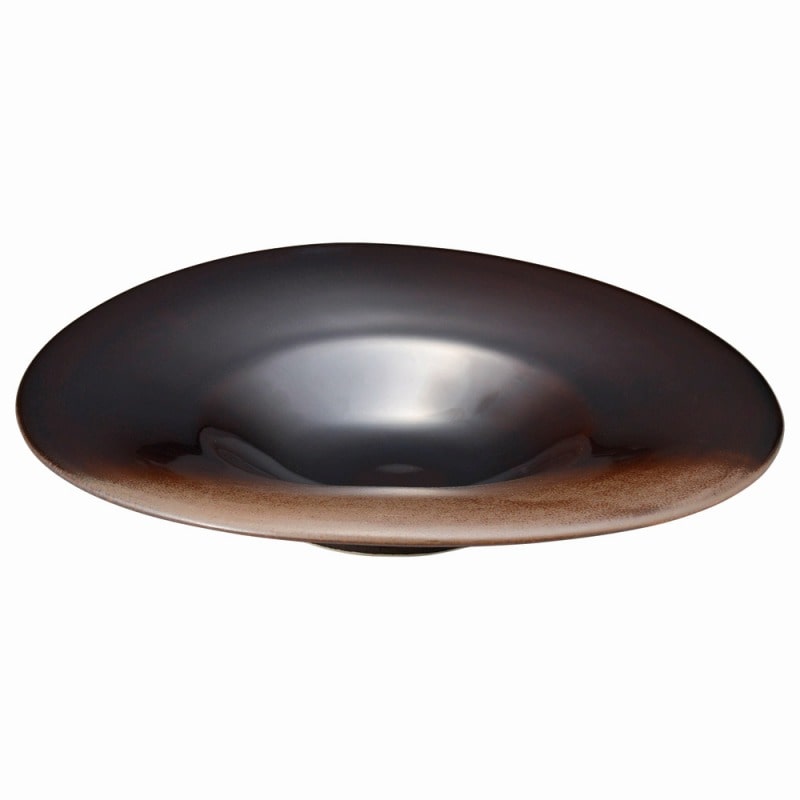 金正陶器 萌花ｳｴｰﾌﾞ変形皿 1個（ご注文単位1個）【直送品】