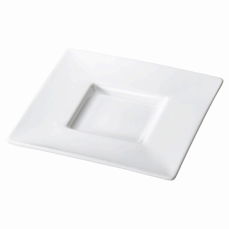 金正陶器 白磁プリムプレートM 1個(ご注文単位1個)【直送品】