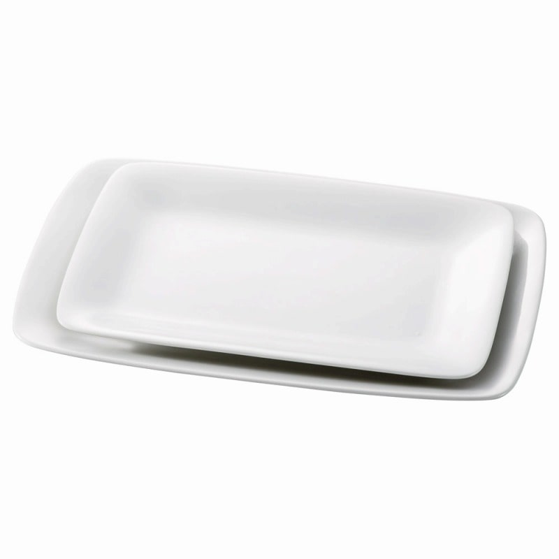 金正陶器 角プラター12吋 1個(ご注文単位1個)【直送品】