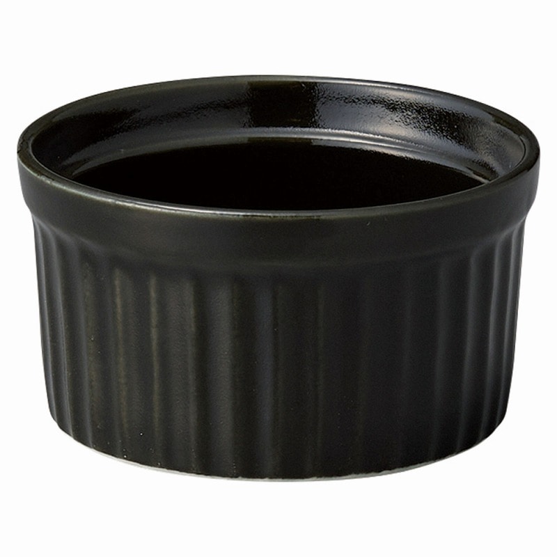 金正陶器 21/2吋ｽﾌﾚ 黒 1個（ご注文単位1個）【直送品】