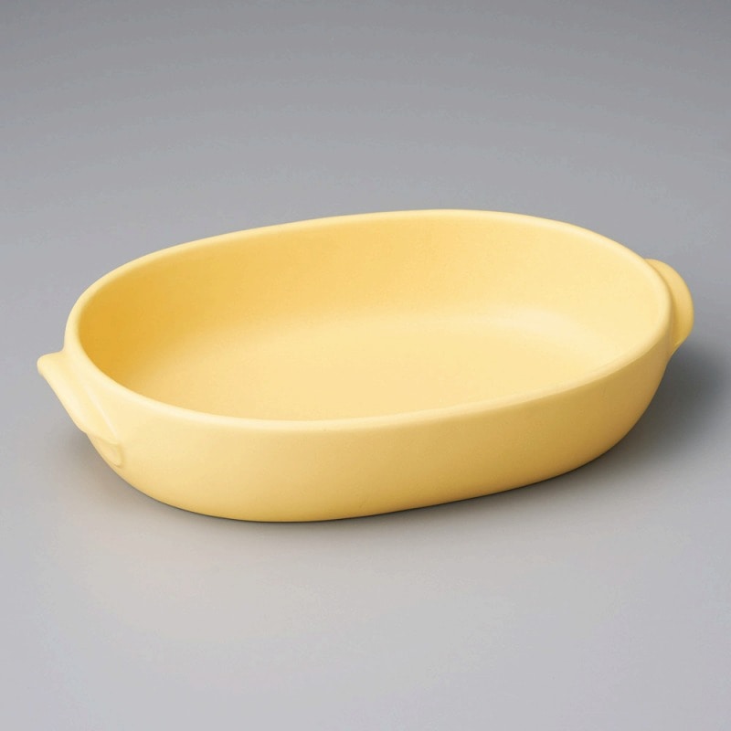 金正陶器 リモーネオーバルグラタン(大) 1個(ご注文単位1個)【直送品】