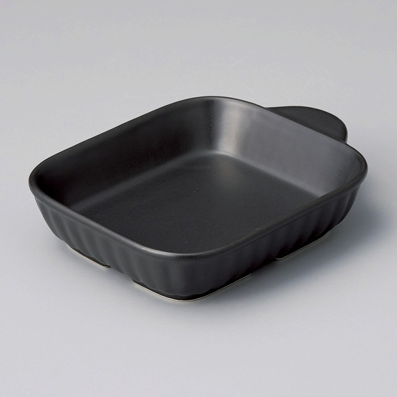 金正陶器 ブラックセラムトースタープレート 1個(ご注文単位1個)【直送品】