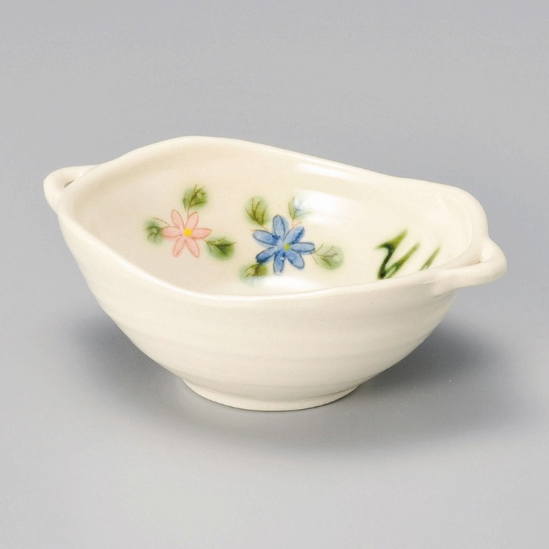 金正陶器 織部草花耳付グラタン 1個(ご注文単位1個)【直送品】