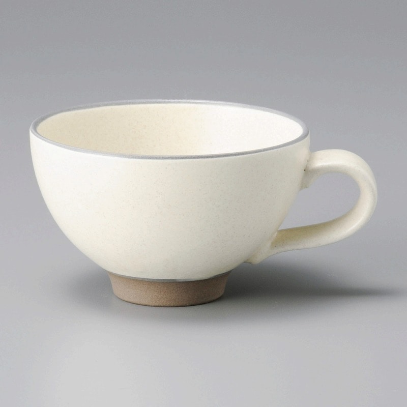 金正陶器 白瀬戸スープカップ 1個(ご注文単位1個)【直送品】