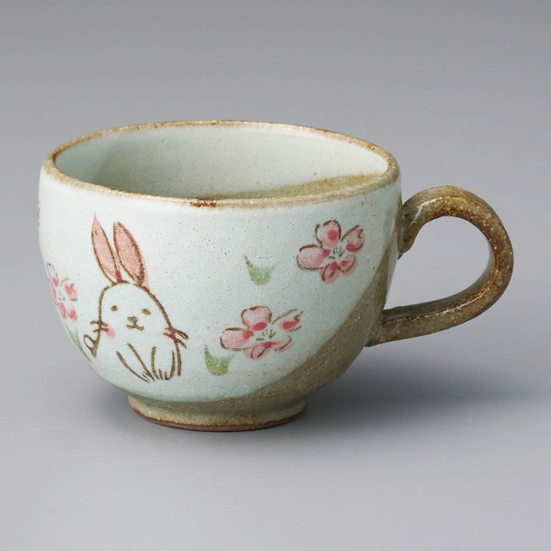 金正陶器 ウサギスープ碗 1個(ご注文単位1個)【直送品】