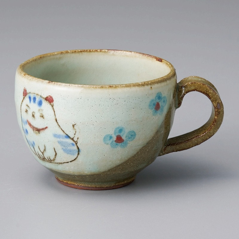 金正陶器 ネコスープ碗 1個(ご注文単位1個)【直送品】