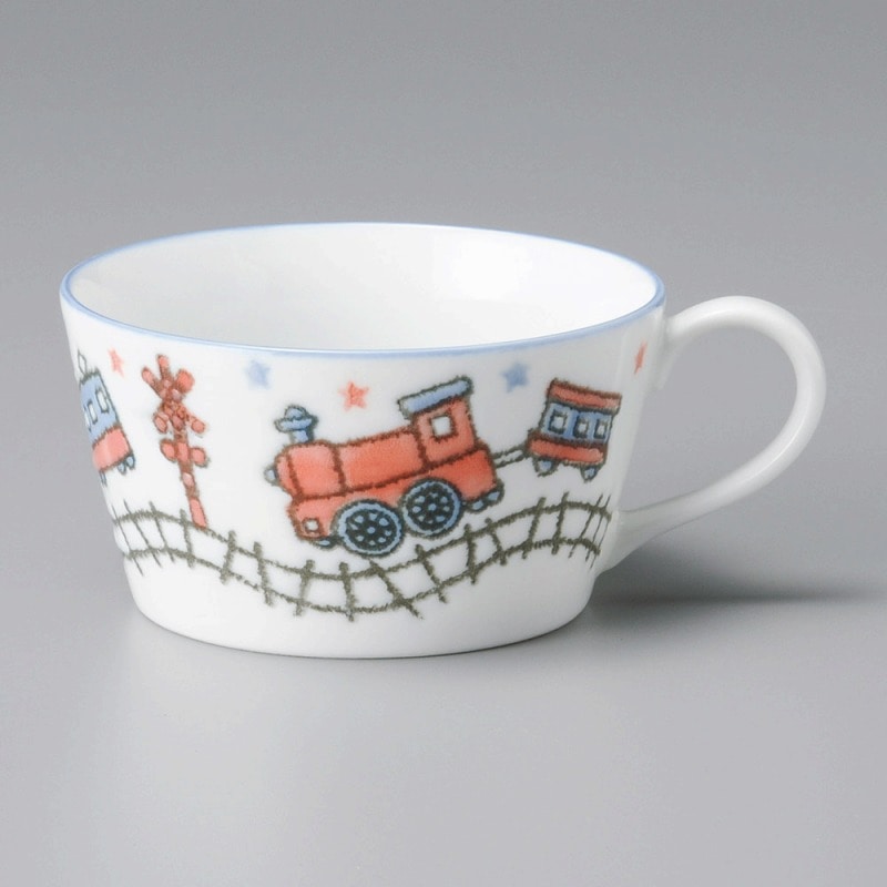 金正陶器 電車スープカップ 1個(ご注文単位1個)【直送品】