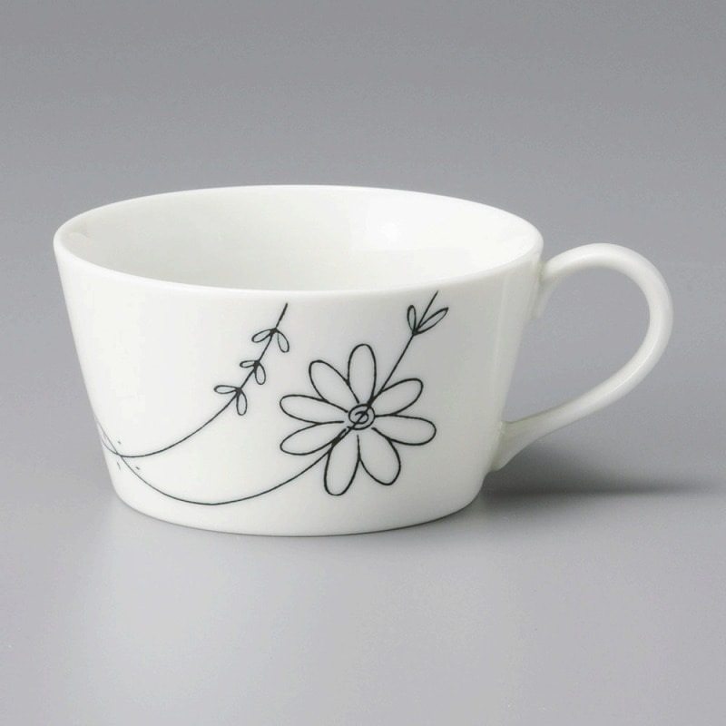 金正陶器 ペンフラワースープカップ 1個(ご注文単位1個)【直送品】