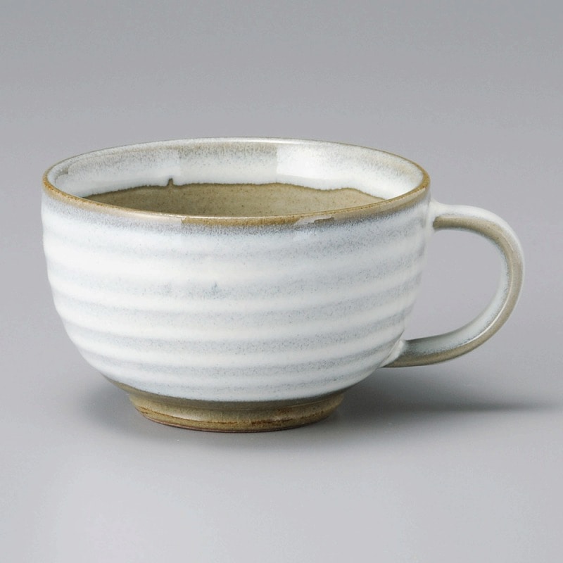 金正陶器 均窯白スープカップ 1個(ご注文単位1個)【直送品】