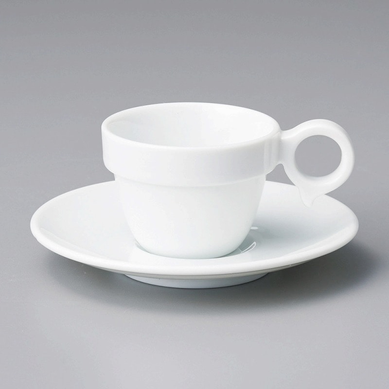 金正陶器 ｻﾀｰﾝｽﾀｯｸｴｽﾌﾟﾚｯｿ皿 ※ソーサー単品のみ 1個（ご注文単位1個）【直送品】