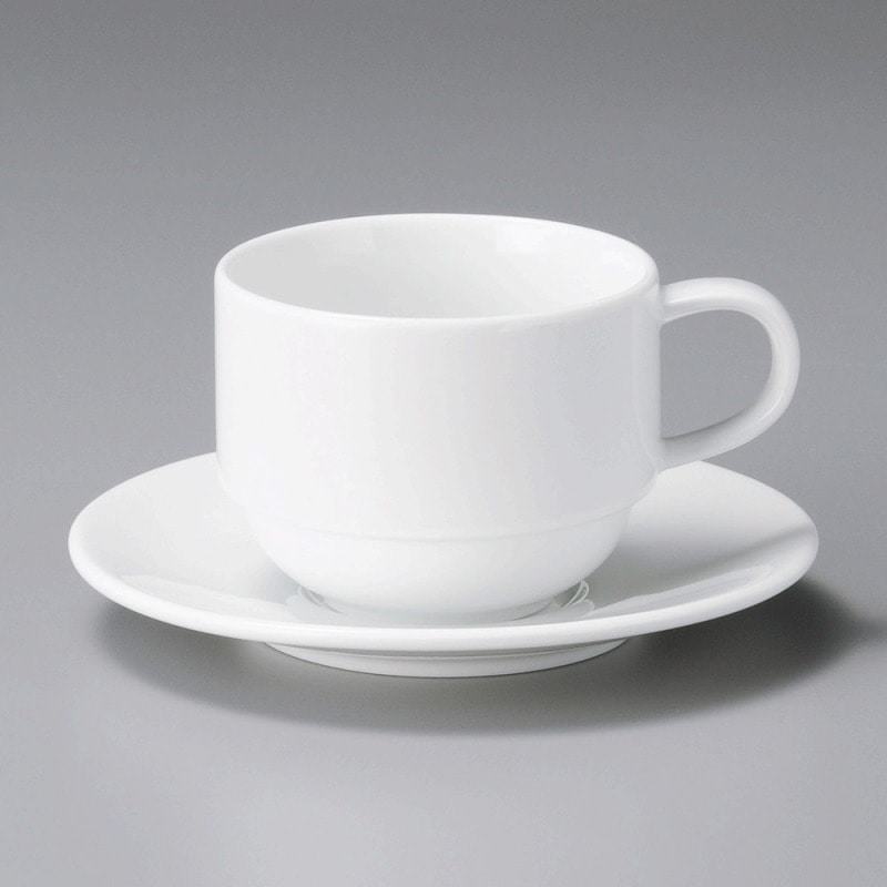 金正陶器 ﾌﾚﾝﾁｽﾀｲﾙｽﾀｯｸｺｰﾋｰ碗 1個 ※カップ単品のみ（ご注文単位1個）【直送品】