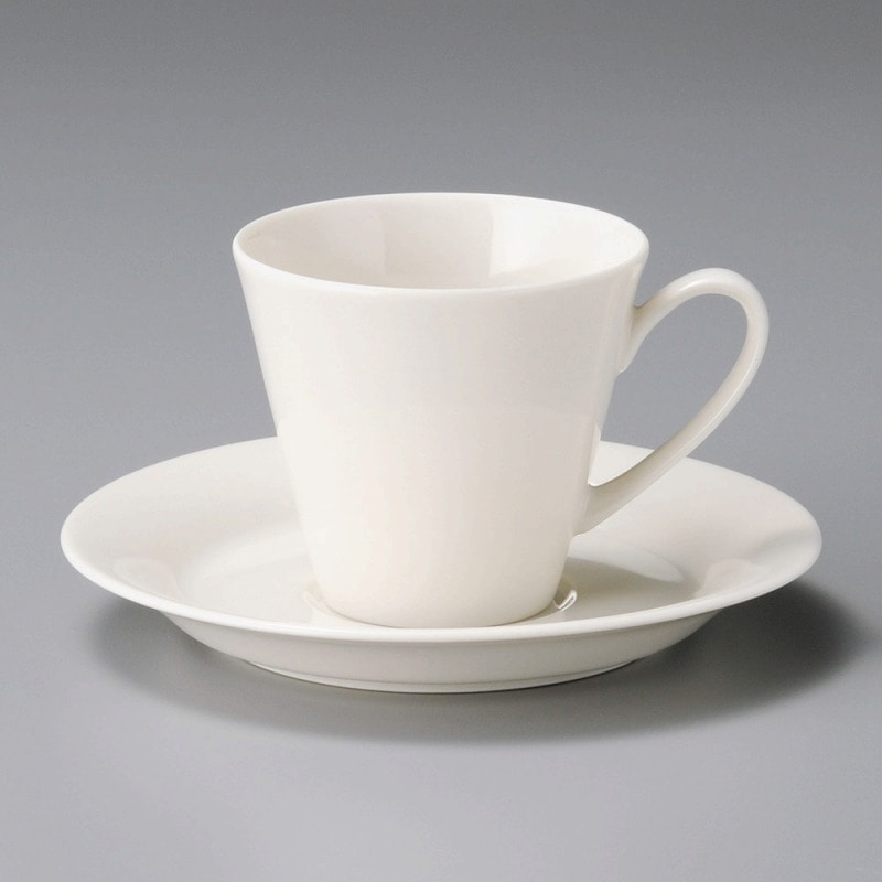 金正陶器 ｸﾘｰﾑﾎﾜｲﾄ兼用受皿 1個 ※ソーサー単品のみ（ご注文単位1個）【直送品】