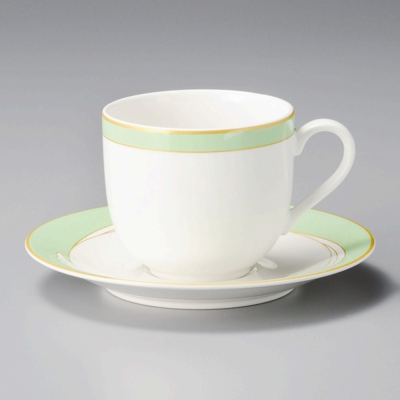 金正陶器 ｳｲﾝｸﾞ緑ｱﾒﾘｶﾝ碗 1個 ※カップ単品のみ（ご注文単位1個）【直送品】