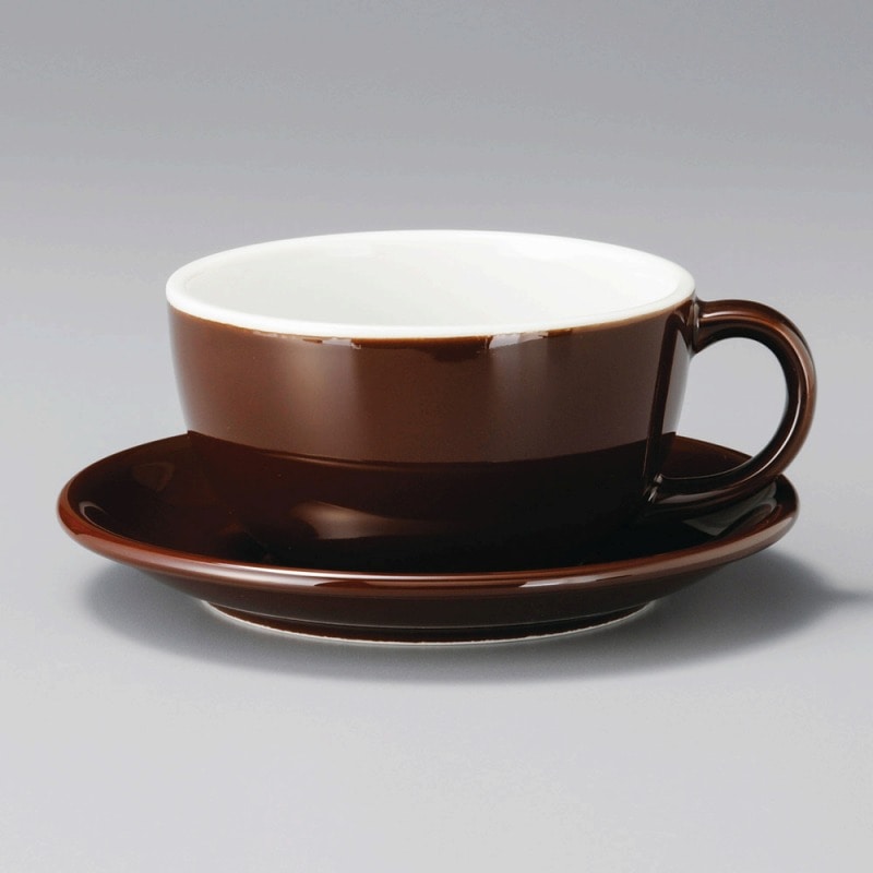 金正陶器 Chocoﾌﾞﾗｳﾝﾗﾃｿｰｻｰ ※ソーサー単品のみ1個（ご注文単位1個）【直送品】