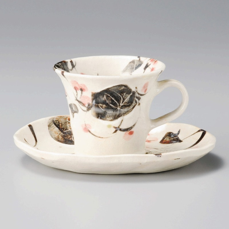 金正陶器 志野山帰来ｺｰﾋｰ碗 1個 ※カップ単品のみ（ご注文単位1個）【直送品】