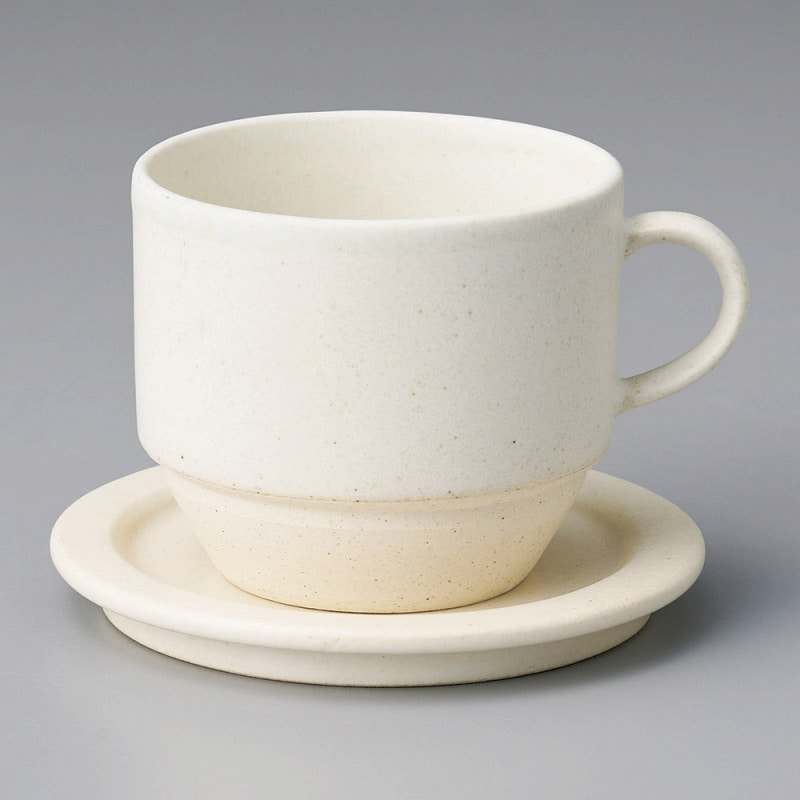 金正陶器 ｱｲｼﾝｸﾞ白 丸ﾘﾑ皿 1個 ※ソーサー単品のみ（ご注文単位1個）【直送品】