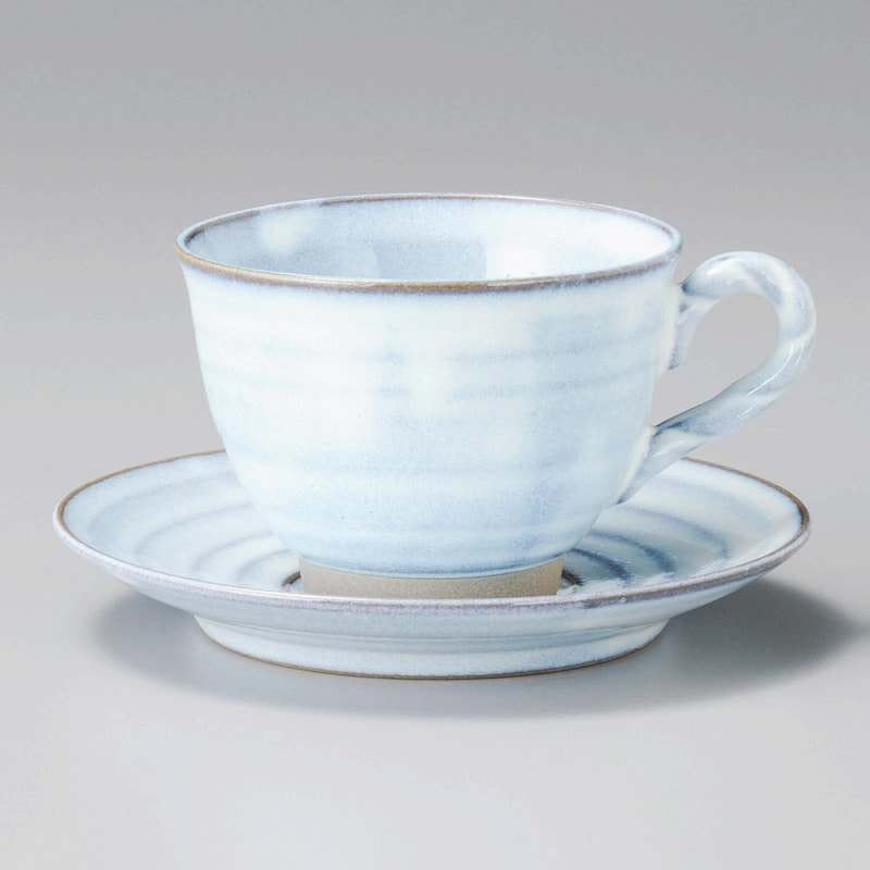 金正陶器 白均窯ｺｰﾋｰ碗 1個 ※カップ単品のみ（ご注文単位1個）【直送品】