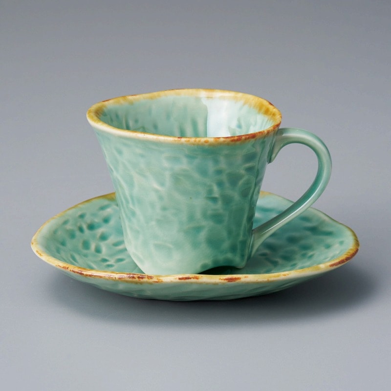 金正陶器 ﾋｽｲｺｰﾋｰ皿 1個 ※ソーサー単品のみ（ご注文単位1個）【直送品】