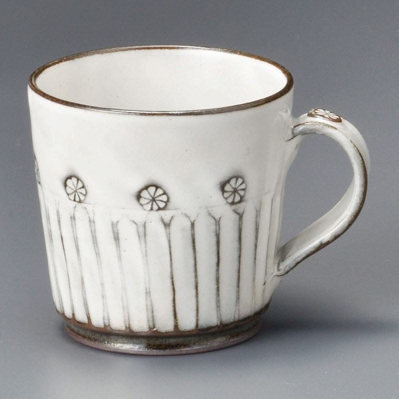 金正陶器 しのぎマグ 1個(ご注文単位1個)【直送品】