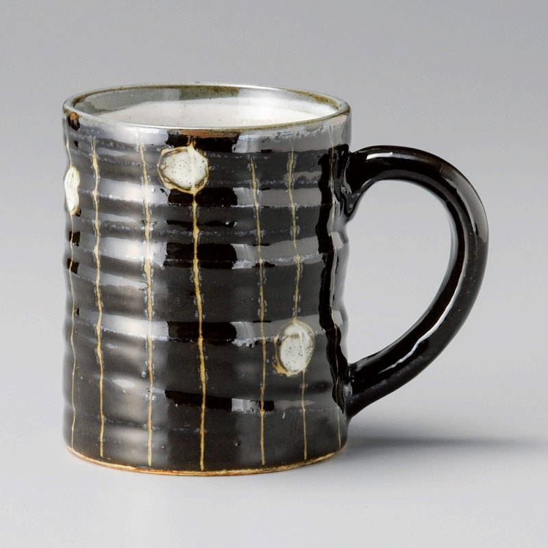 金正陶器 丸十草波マグ 1個(ご注文単位1個)【直送品】