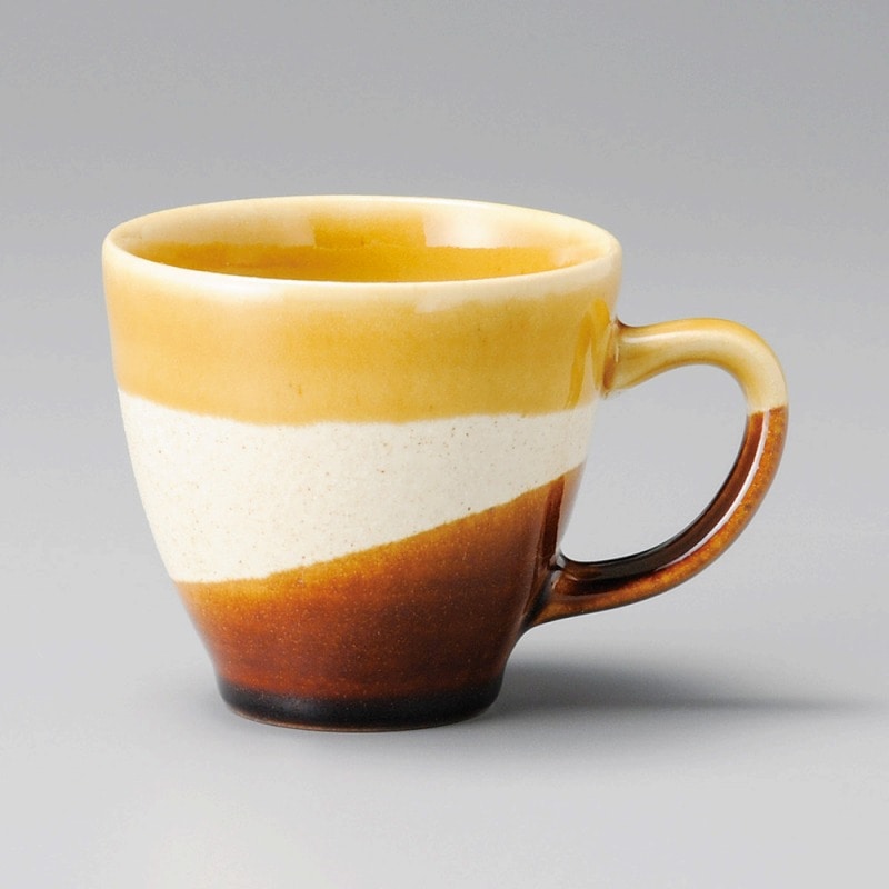 金正陶器 塗分けアメマグカップ 1個(ご注文単位1個)【直送品】